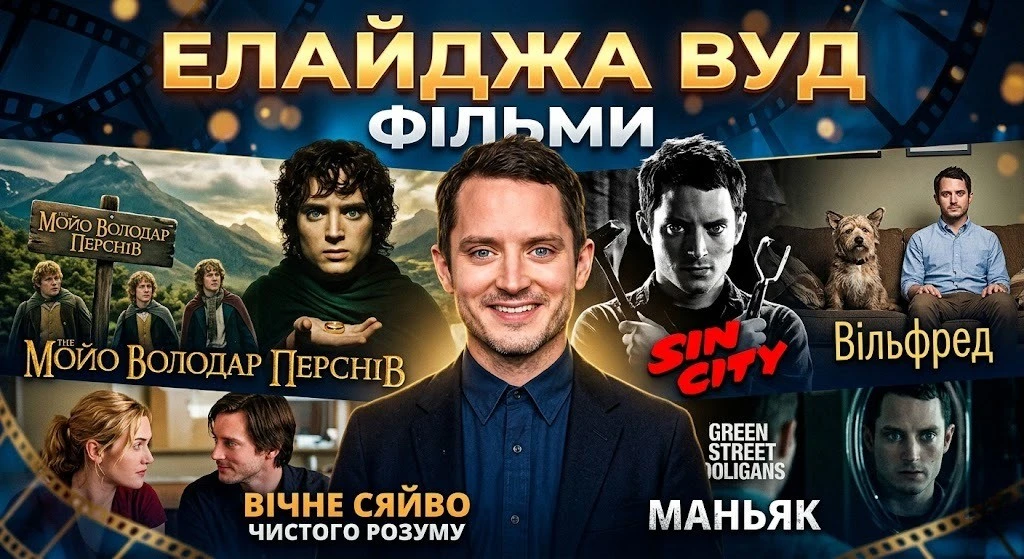 Фільми Елайджи Вуда від перших ролей до зрілого кіно