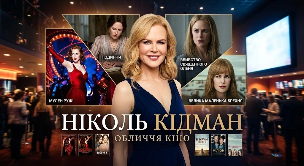 Найкращі фільми з Ніколь Кідман, які варто побачити кожному