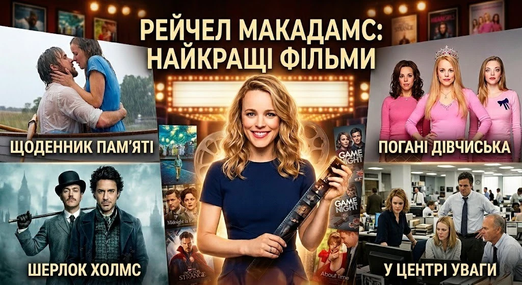 Рейчел Макадамс фільми за оцінками критиків та глядачів