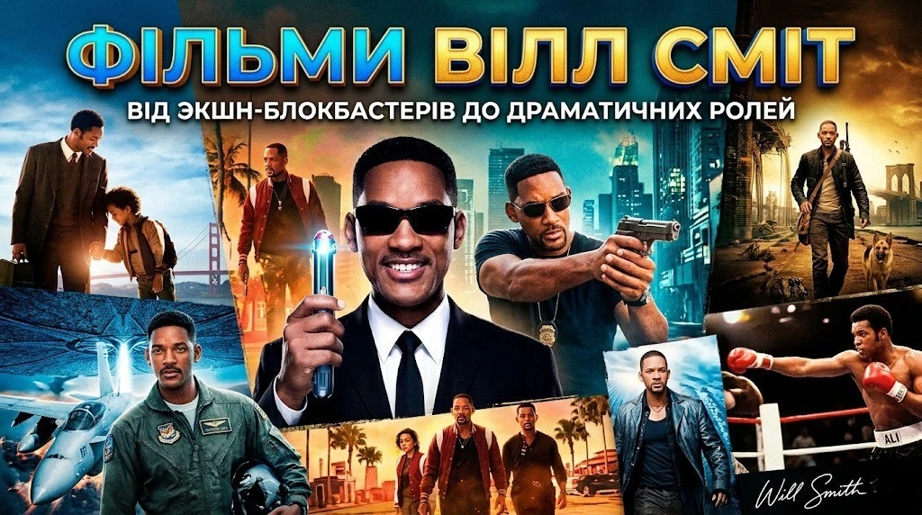 Список фільмів у яких знімався Вілл Сміт