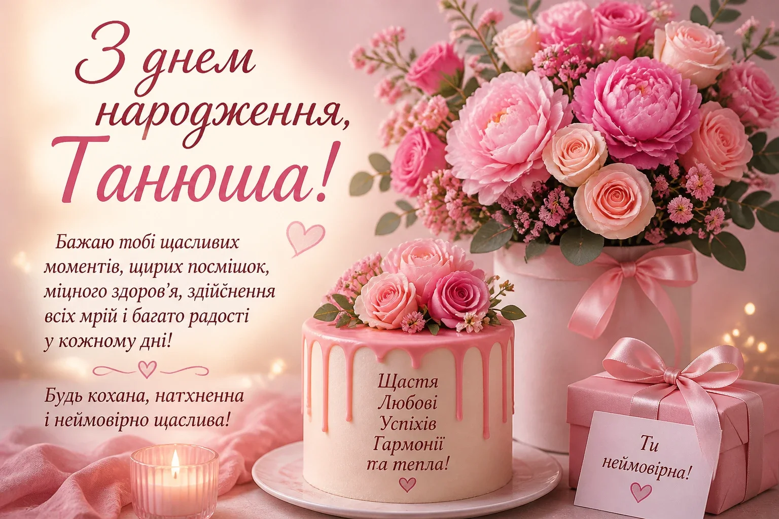 З днем народження Танюша