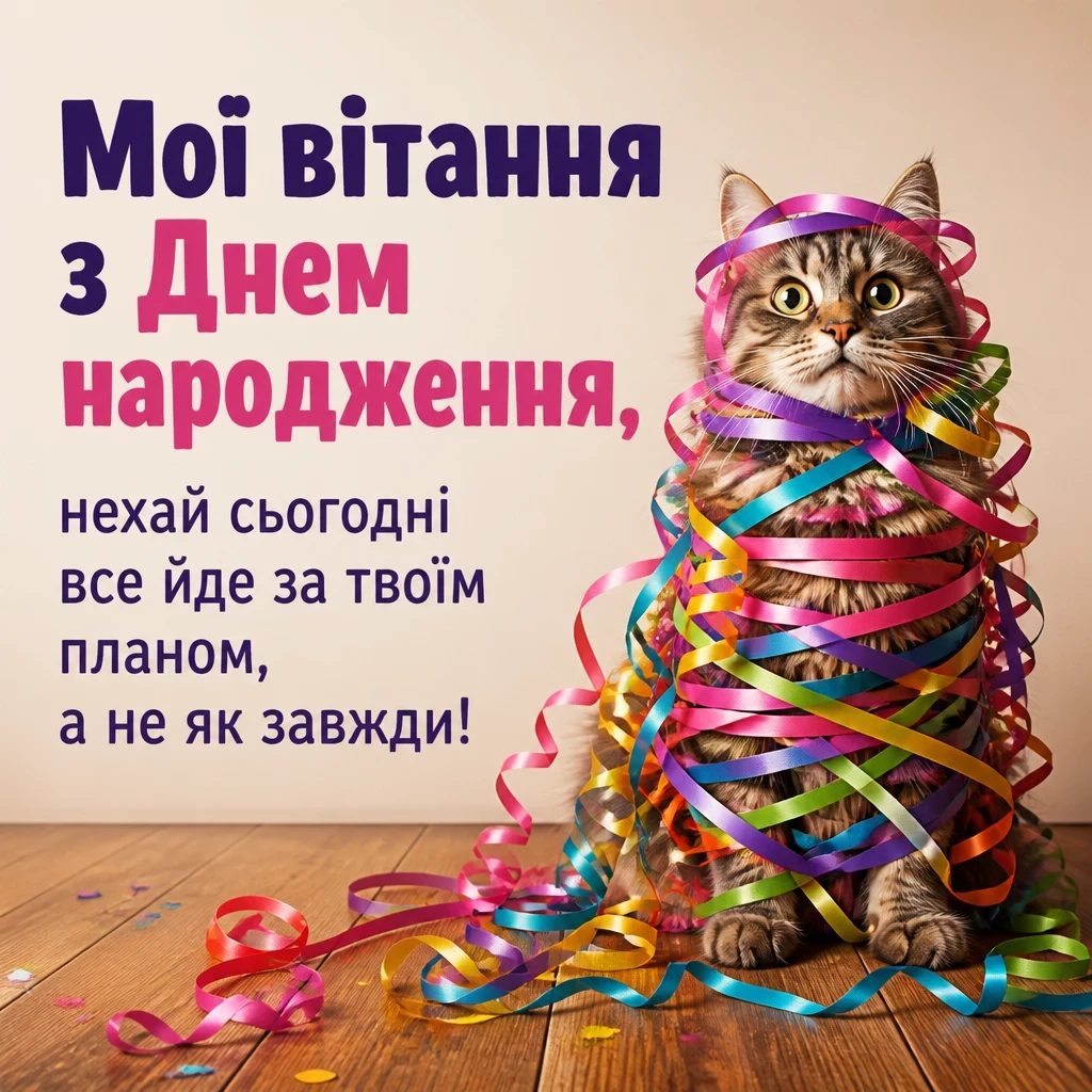 відкритка з днем народження