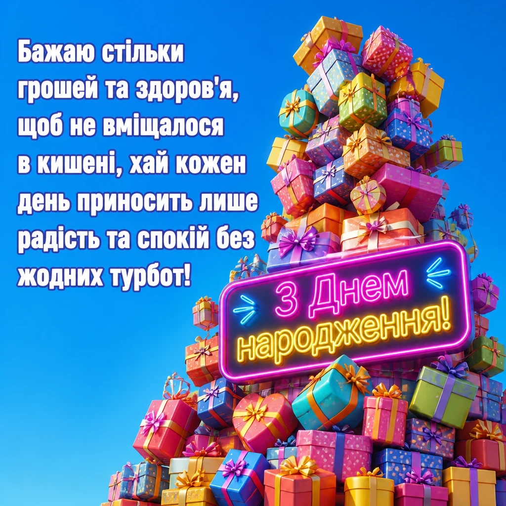 відкритка з днем народження
