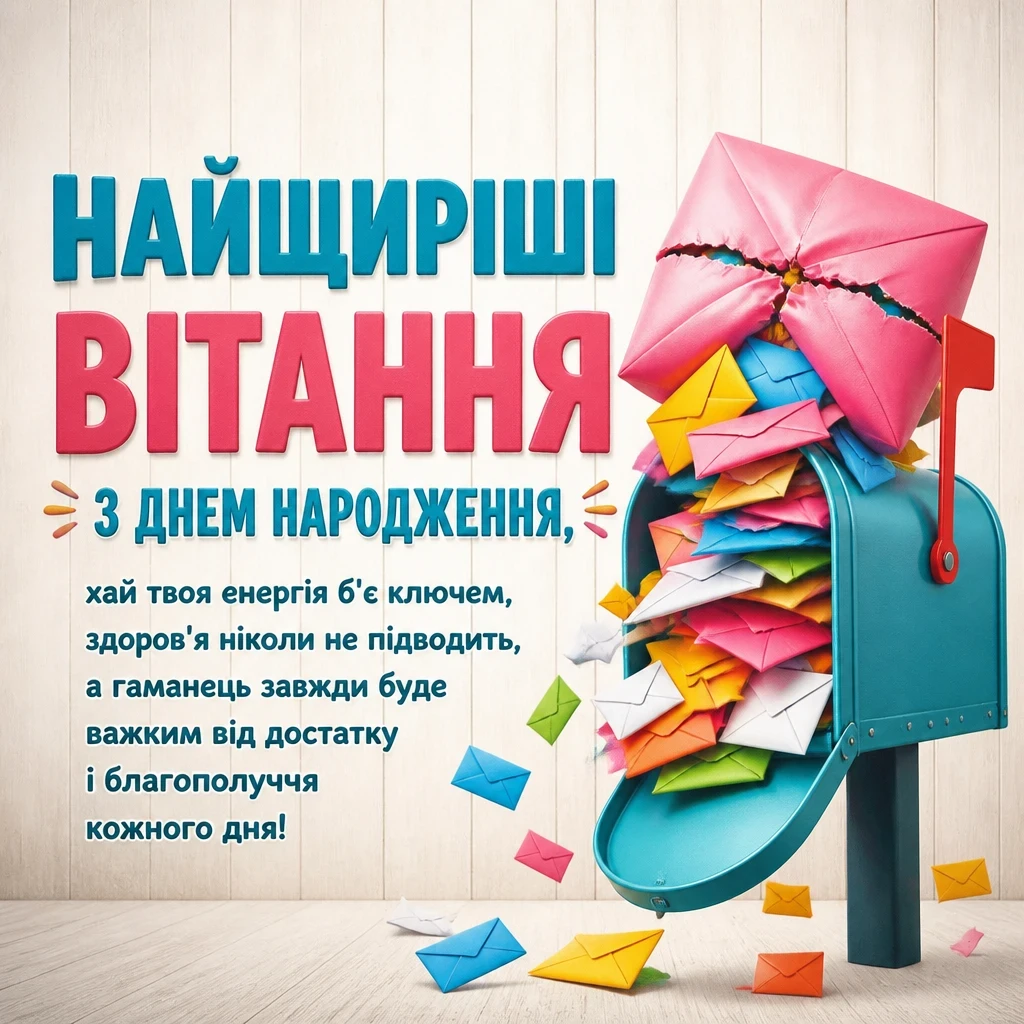 відкритка з днем народження
