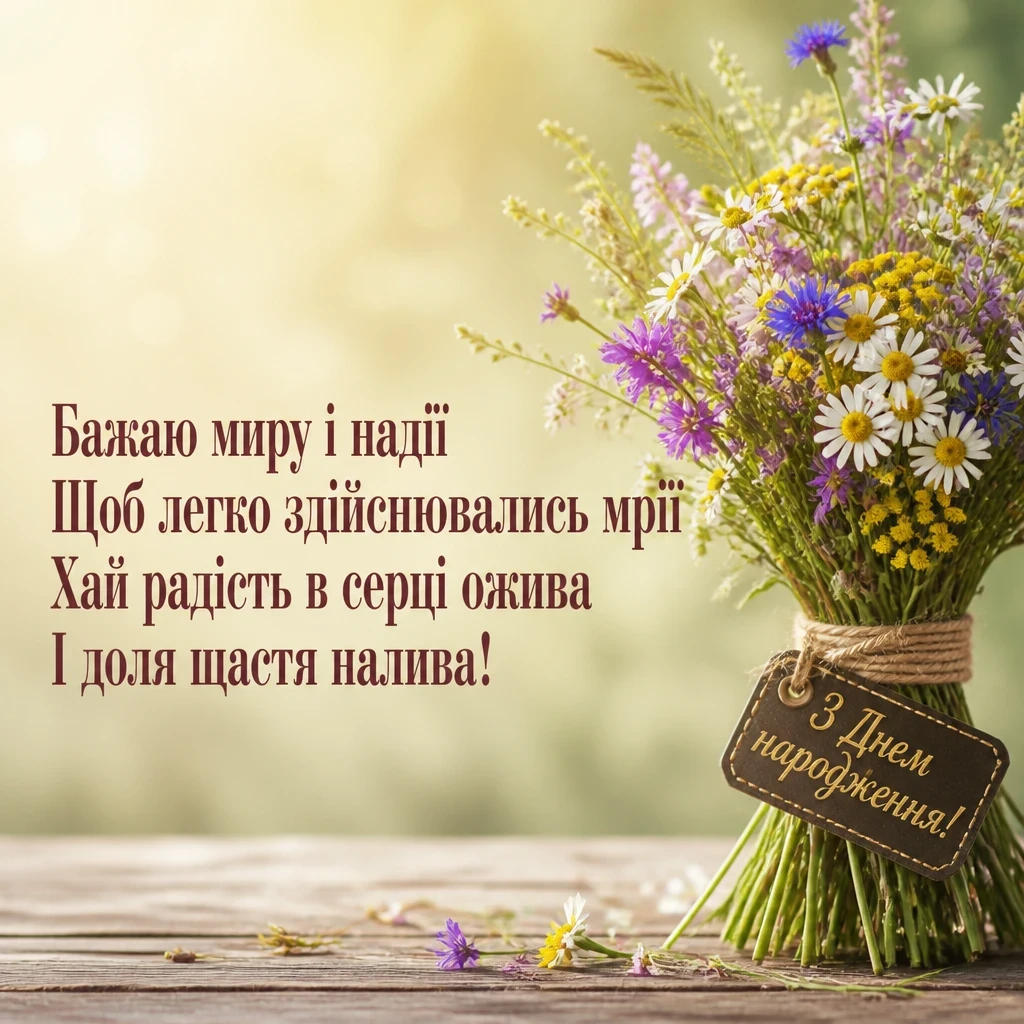 відкритка з днем народження