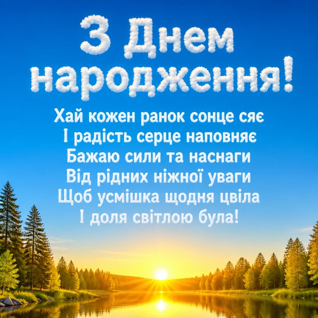відкритка з днем народження