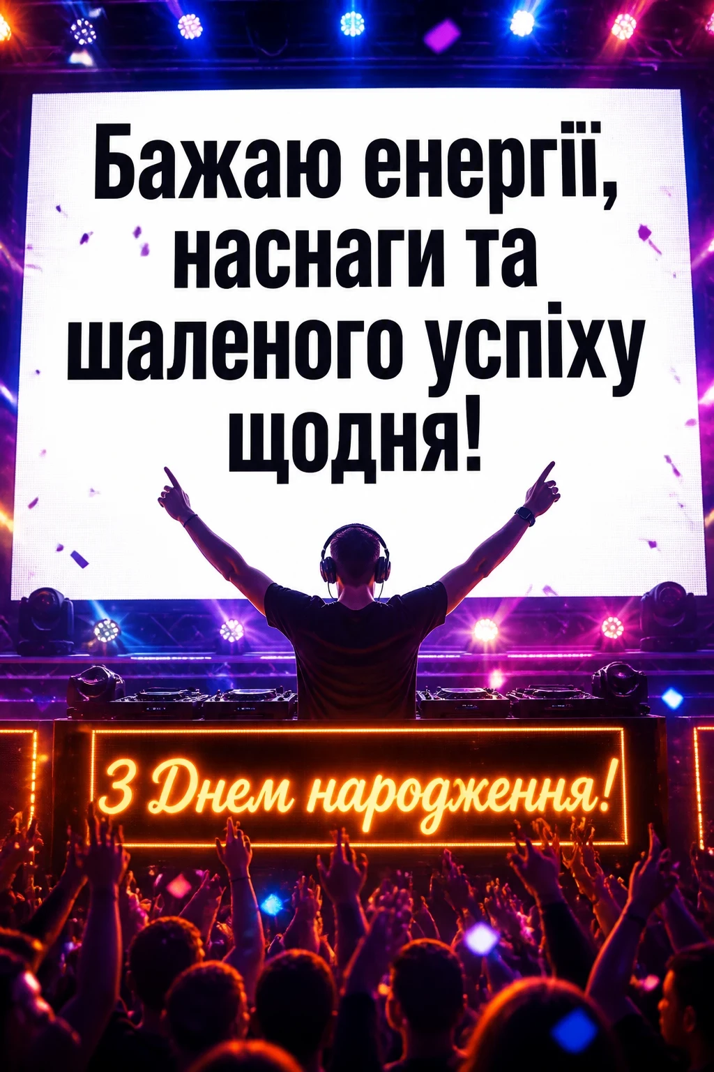 відкритка з днем народження