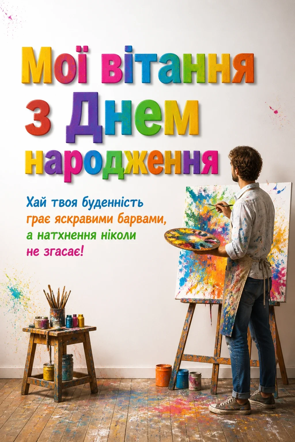 відкритка з днем народження