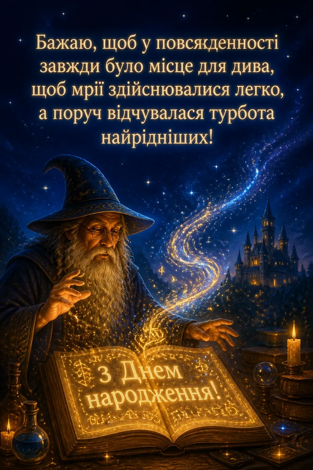 відкритка з днем народження