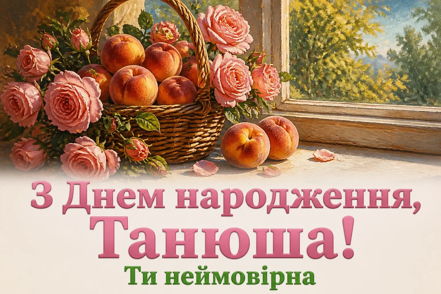 з днем народження танюша