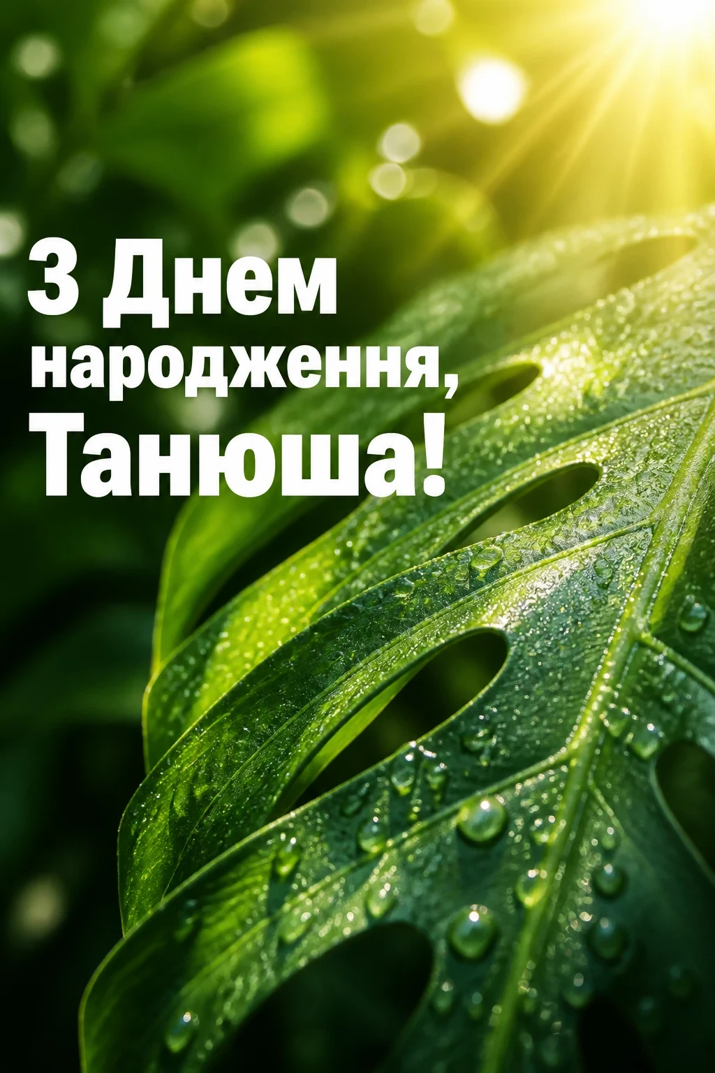 з днем народження танюша