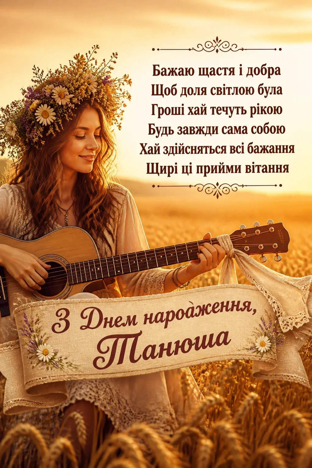 з днем народження танюша