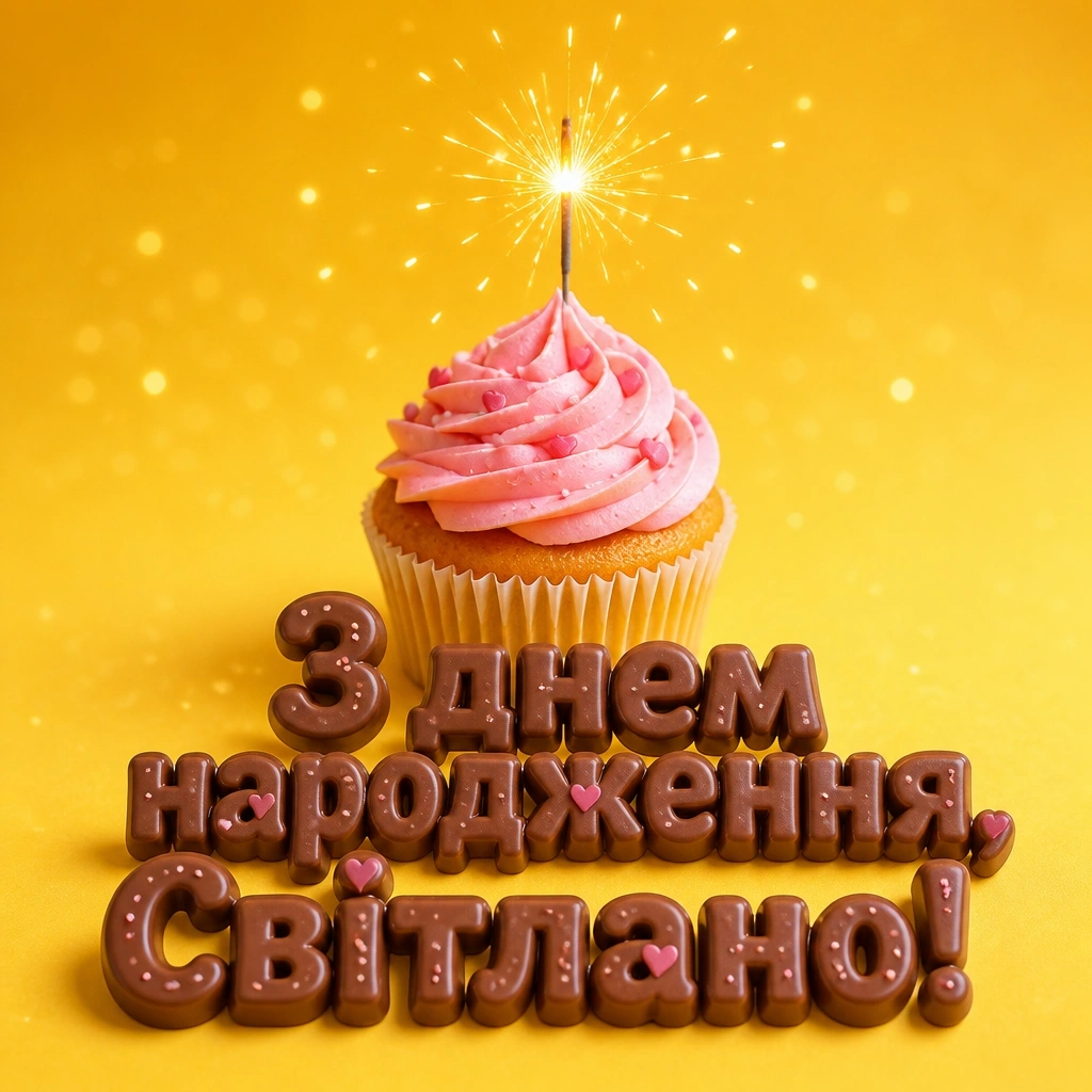 з днем народження світлана