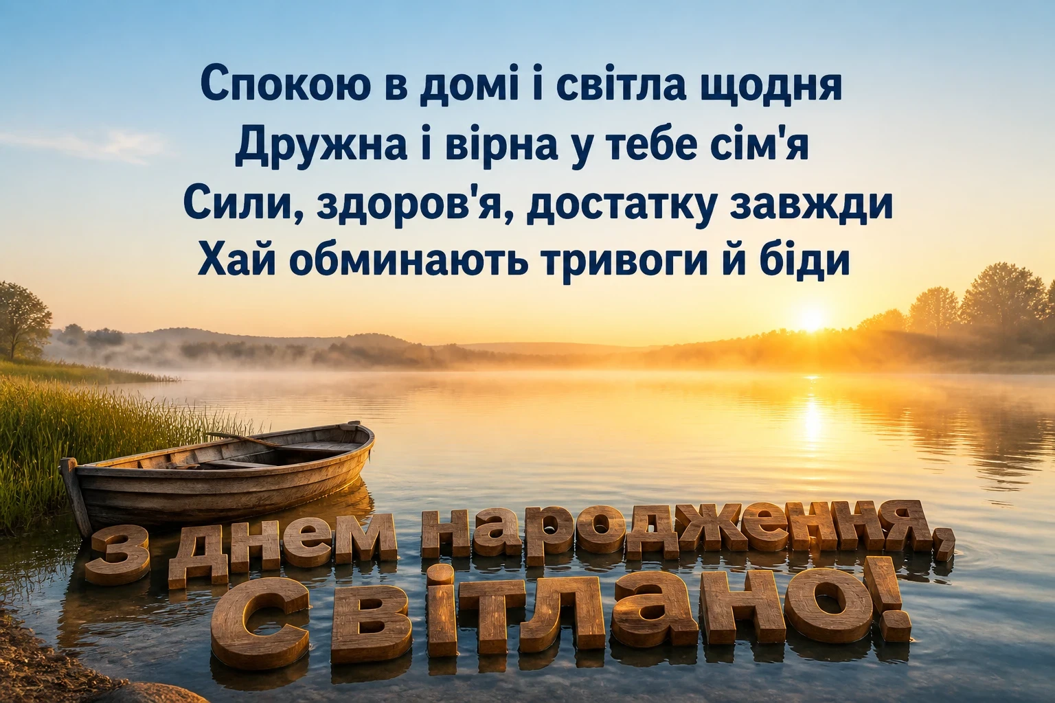 з днем народження світлана