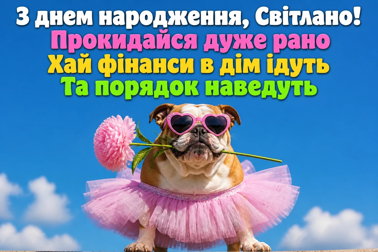 з днем народження світлана
