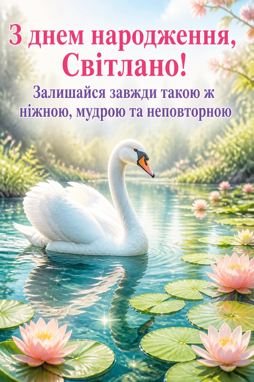 з днем народження світлана
