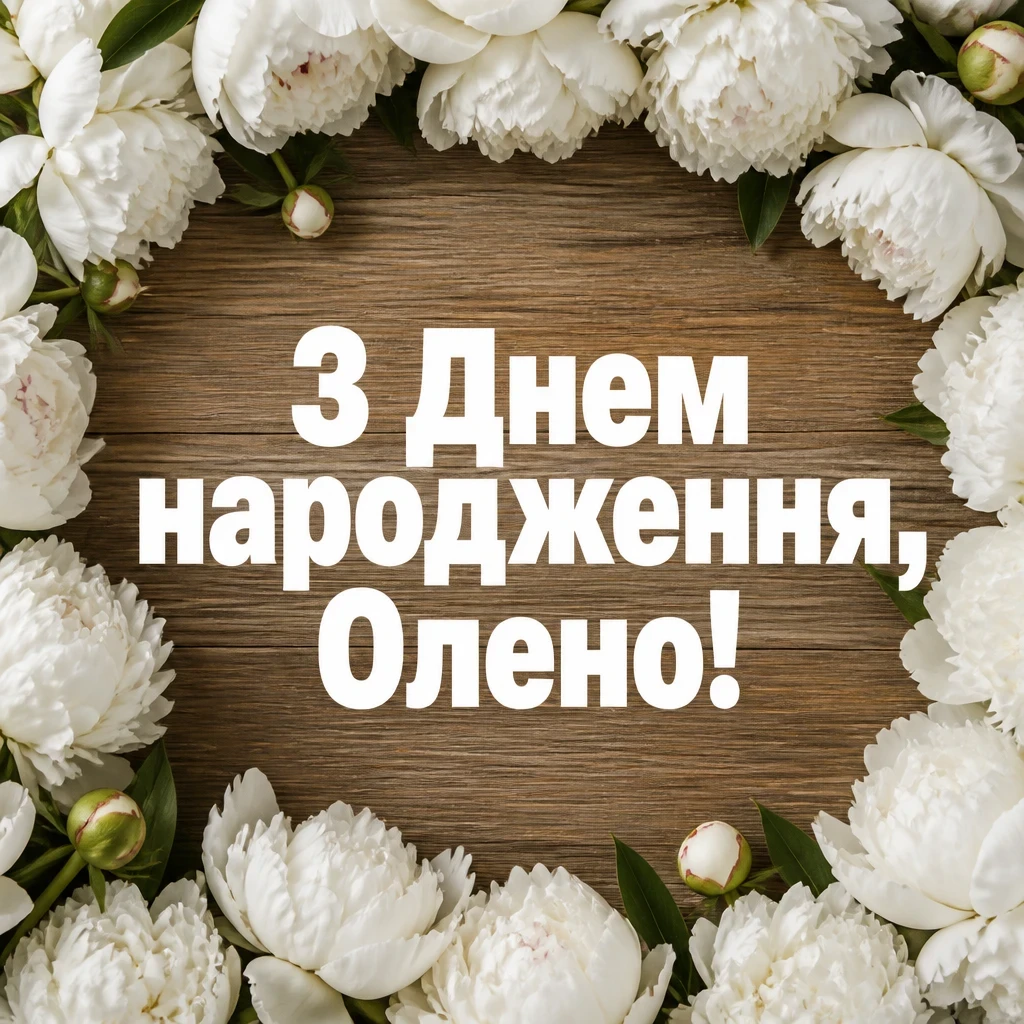 з днем народження олена