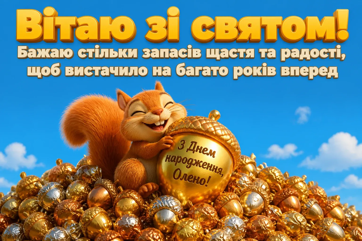 з днем народження олена