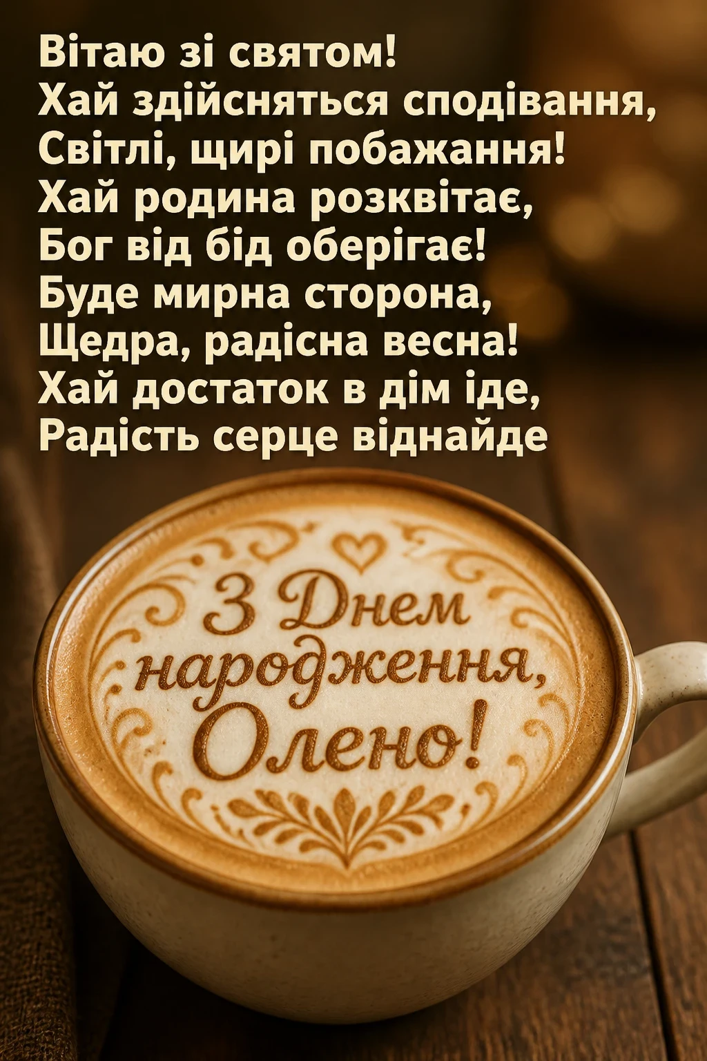 з днем народження олена