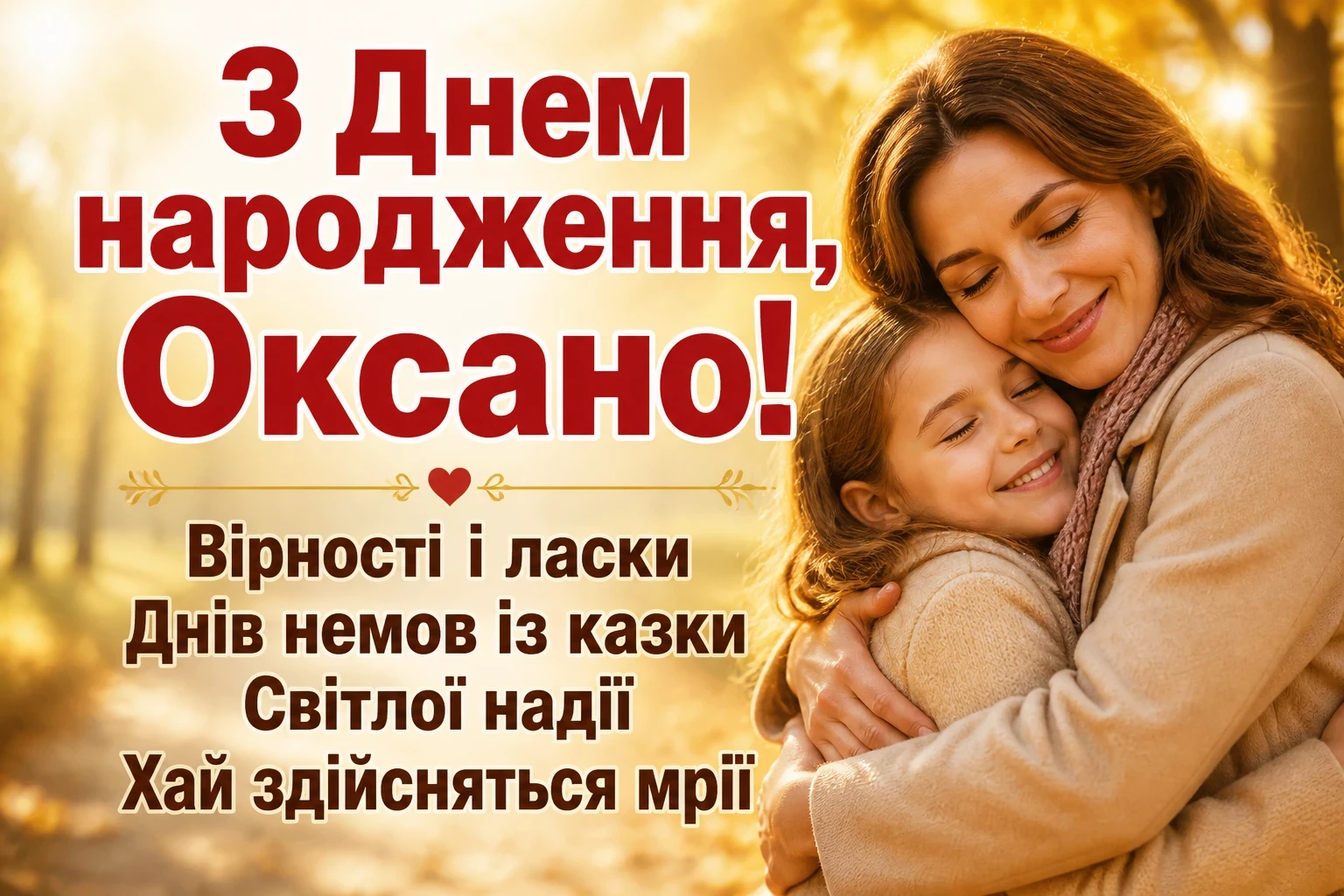 з днем народження оксана
