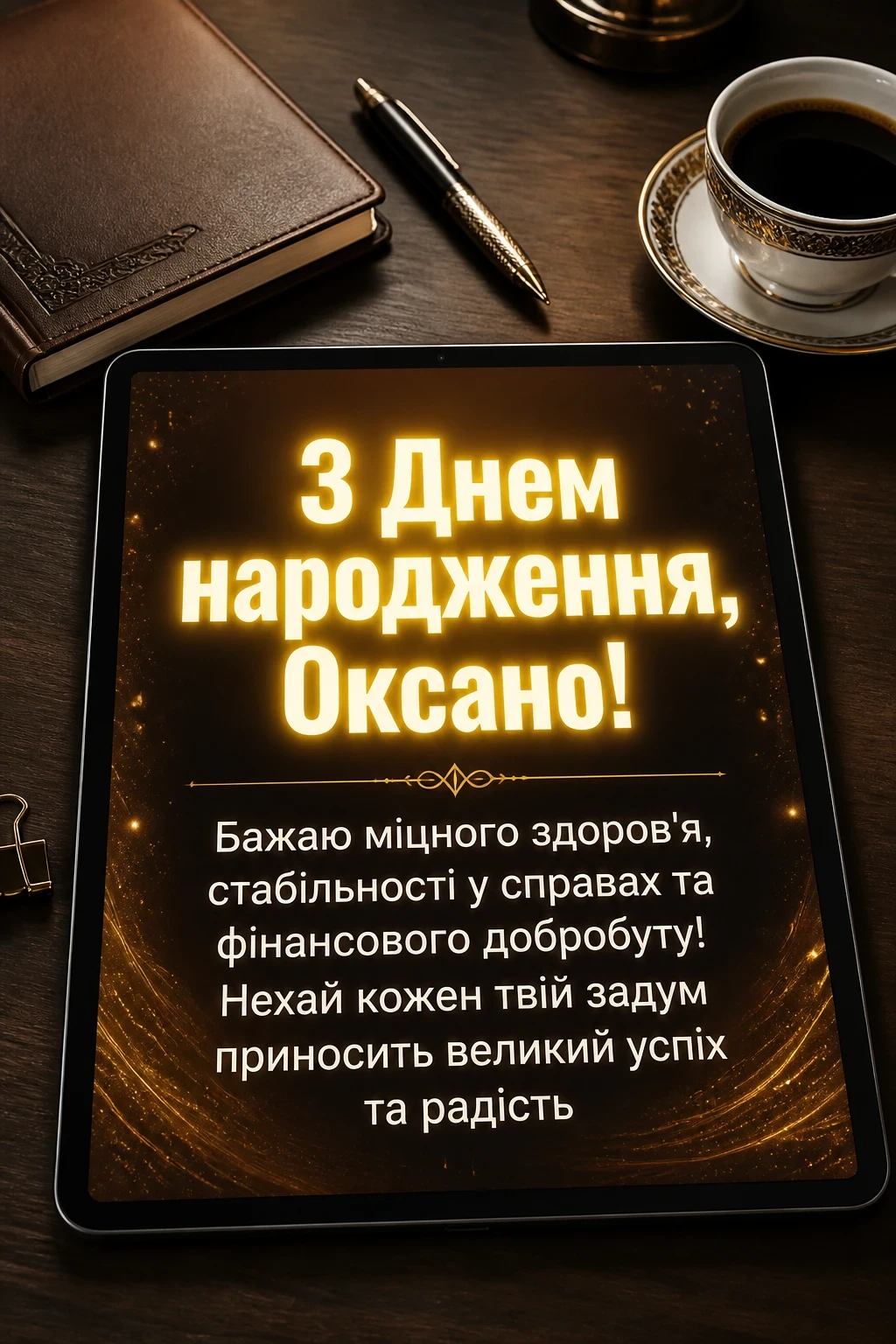 з днем народження оксана