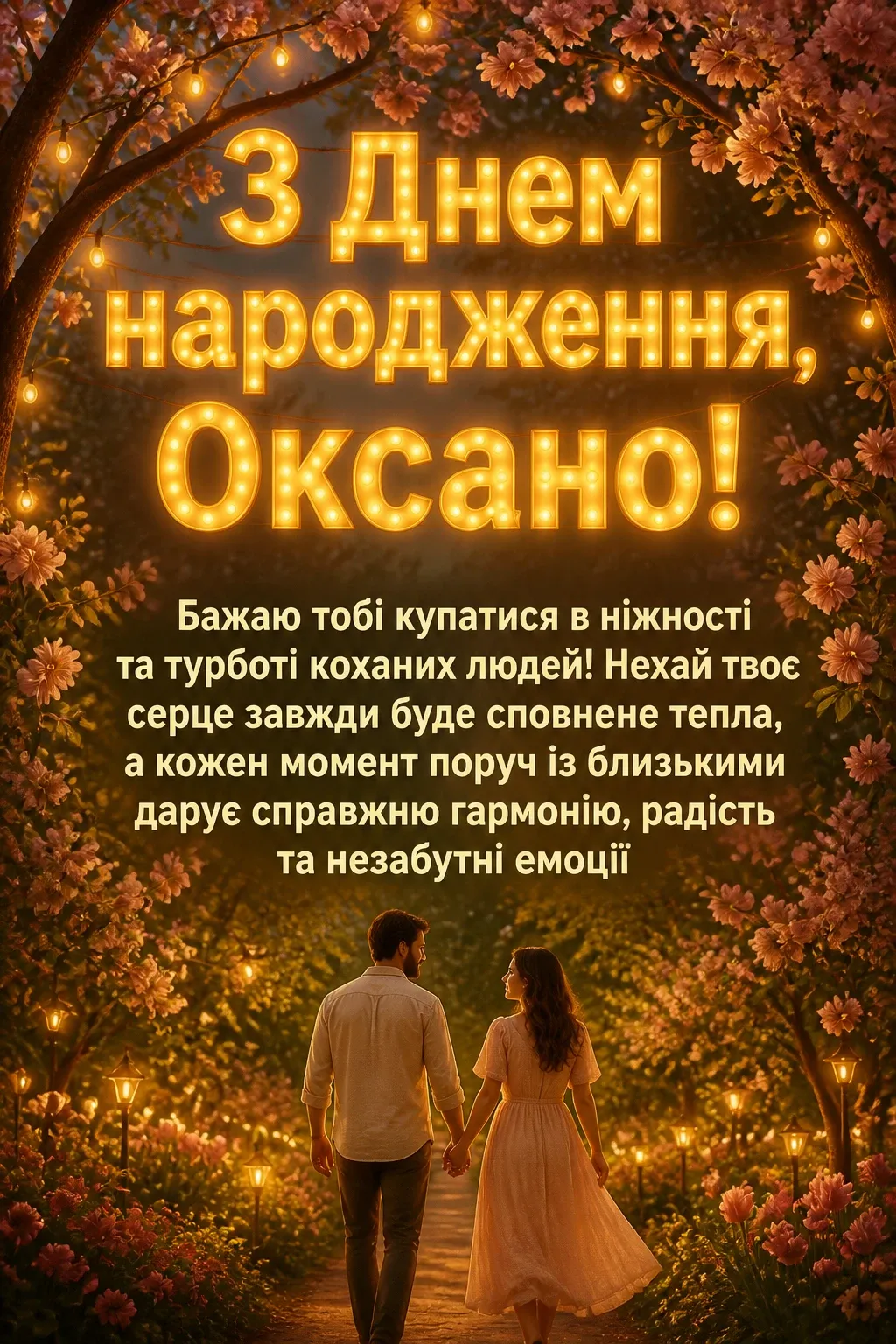 з днем народження оксана