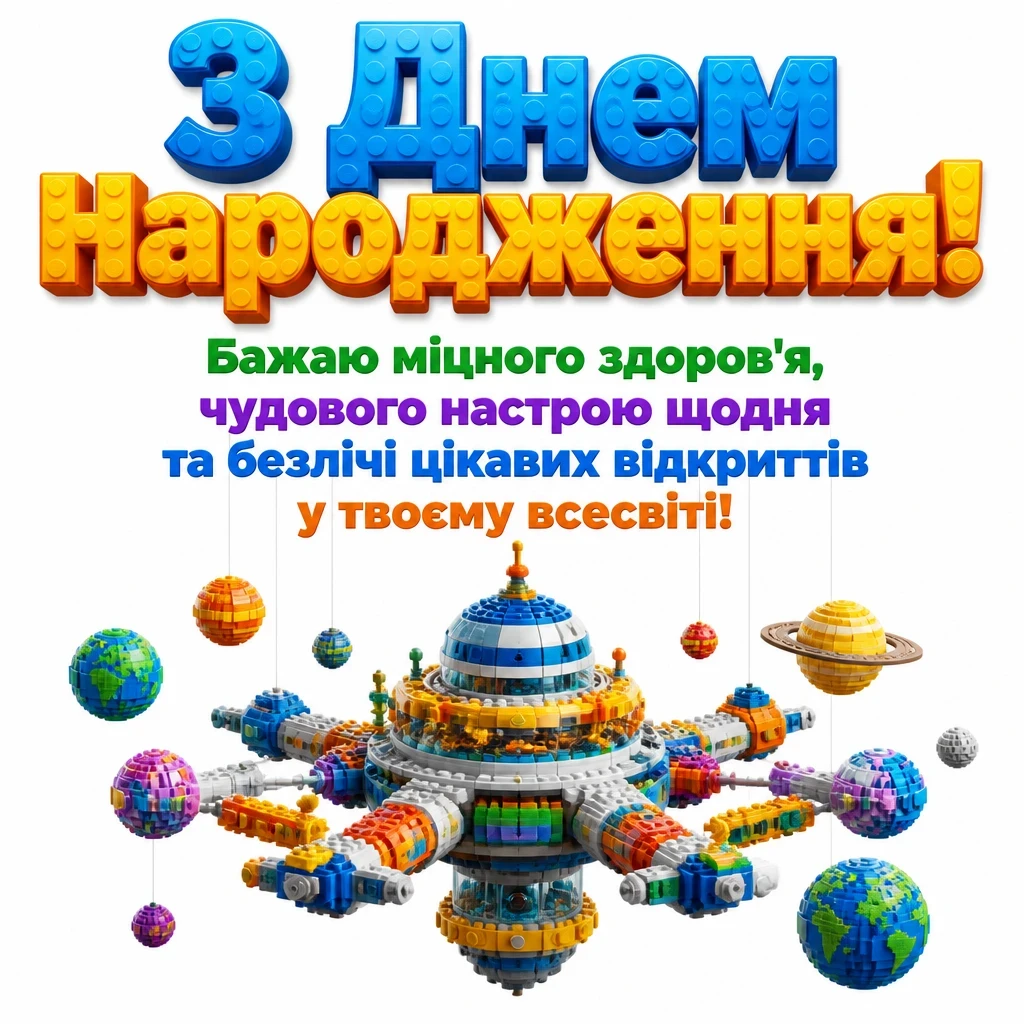 привітання хлопчика з днем народження