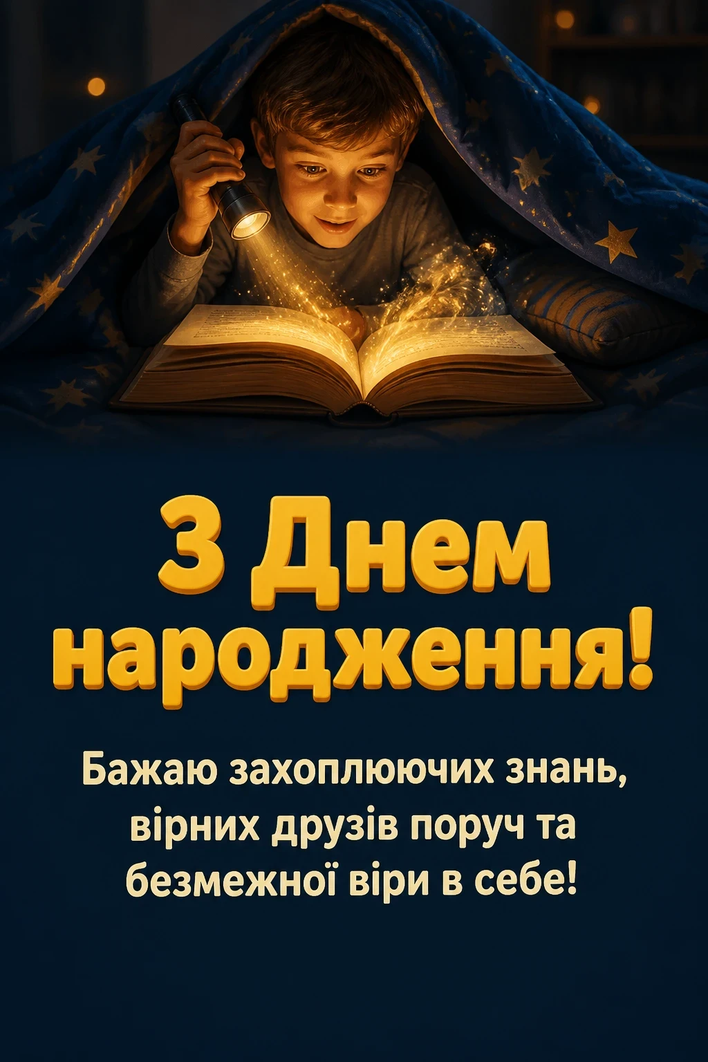 привітання хлопчика з днем народження