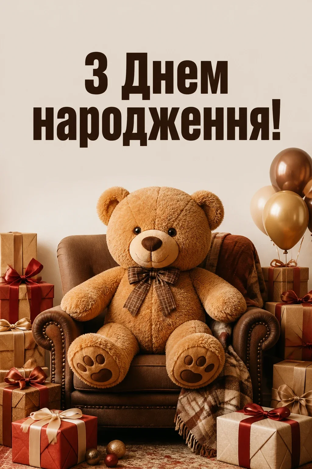 привітання хлопчика з днем народження
