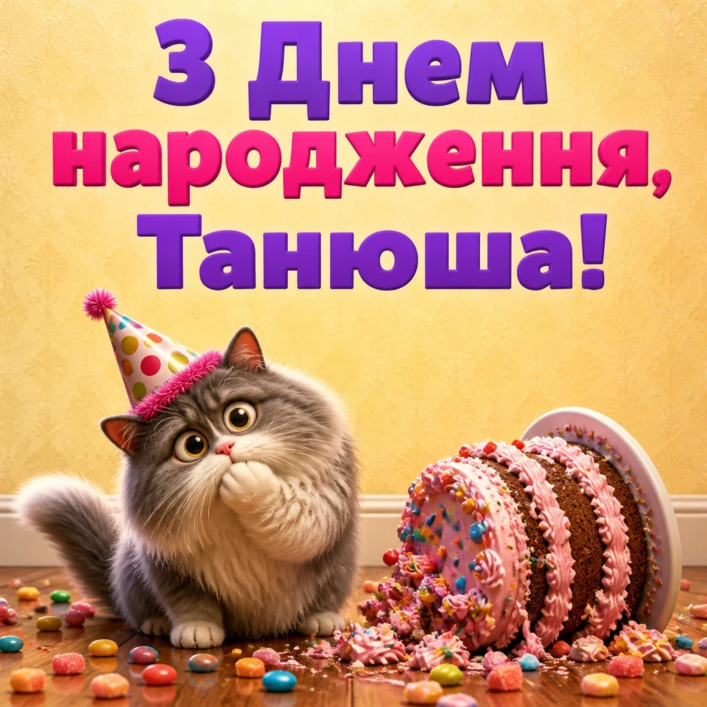 танюша з днем народження