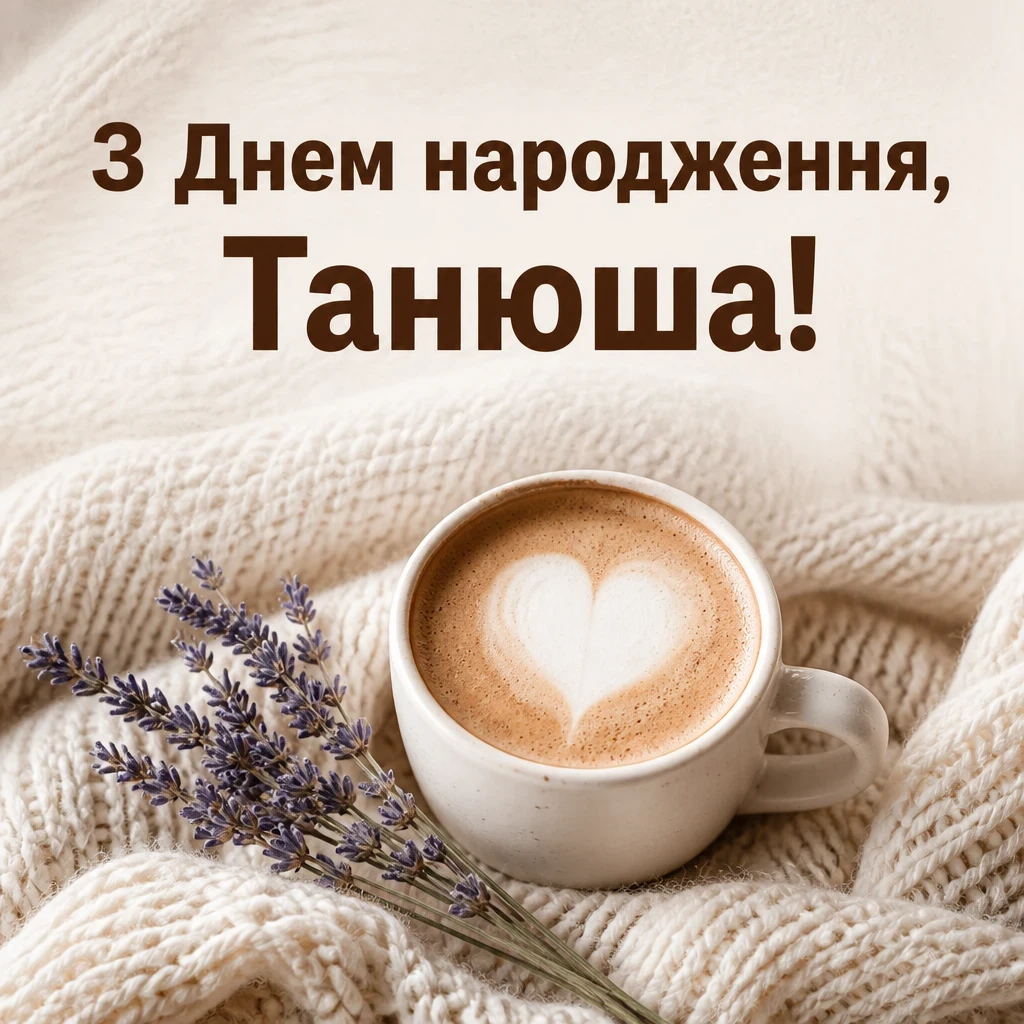 танюша з днем народження