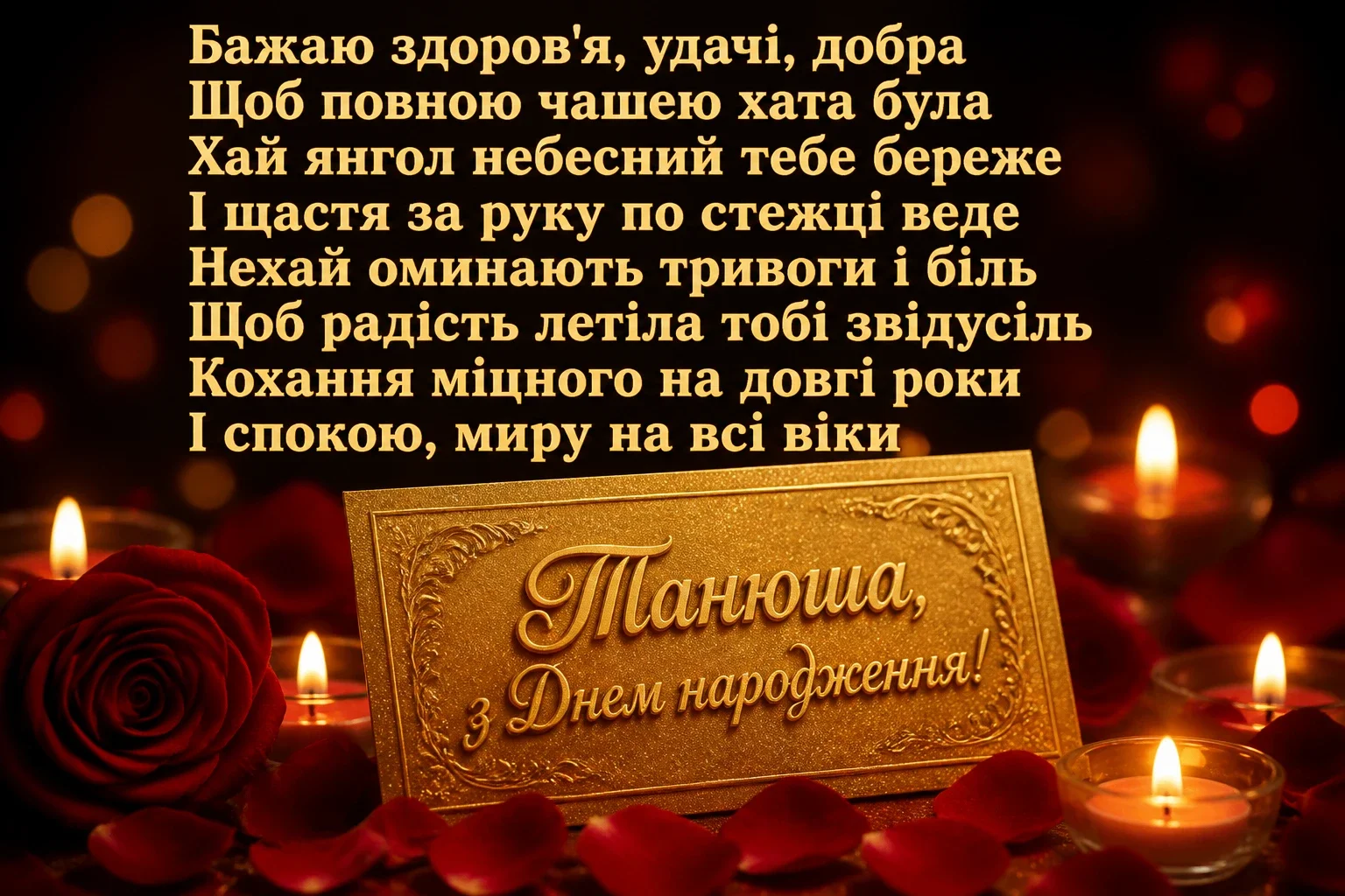 танюша з днем народження