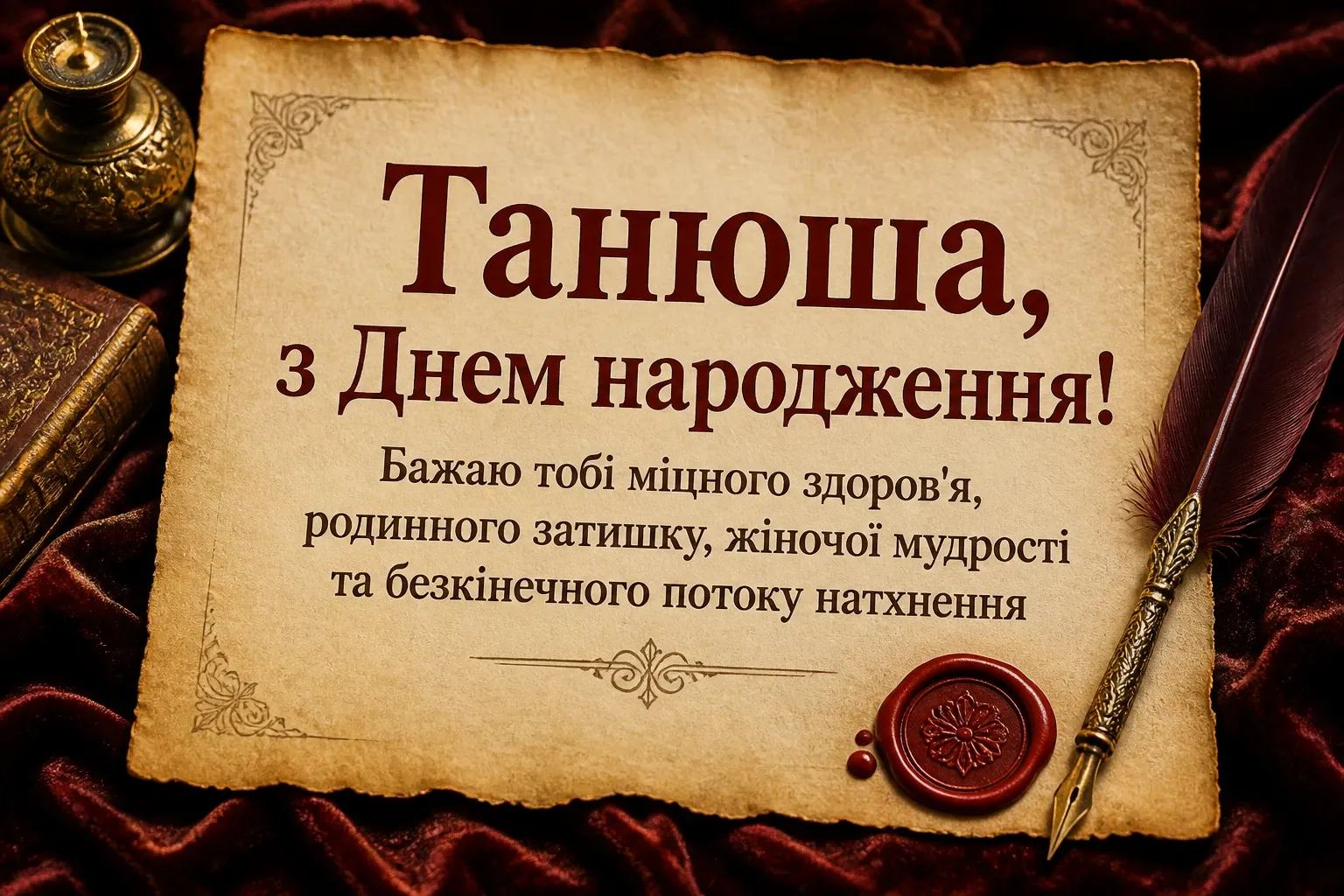 танюша з днем народження