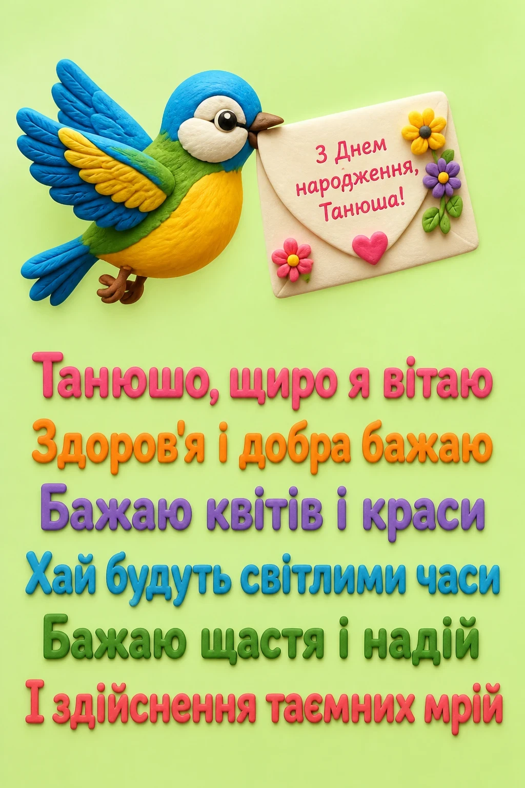 танюша з днем народження