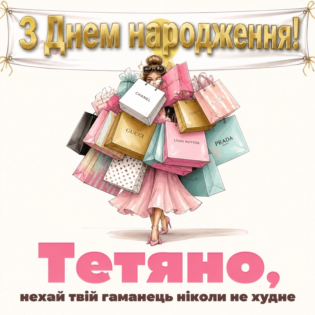 з днем народження тетяна