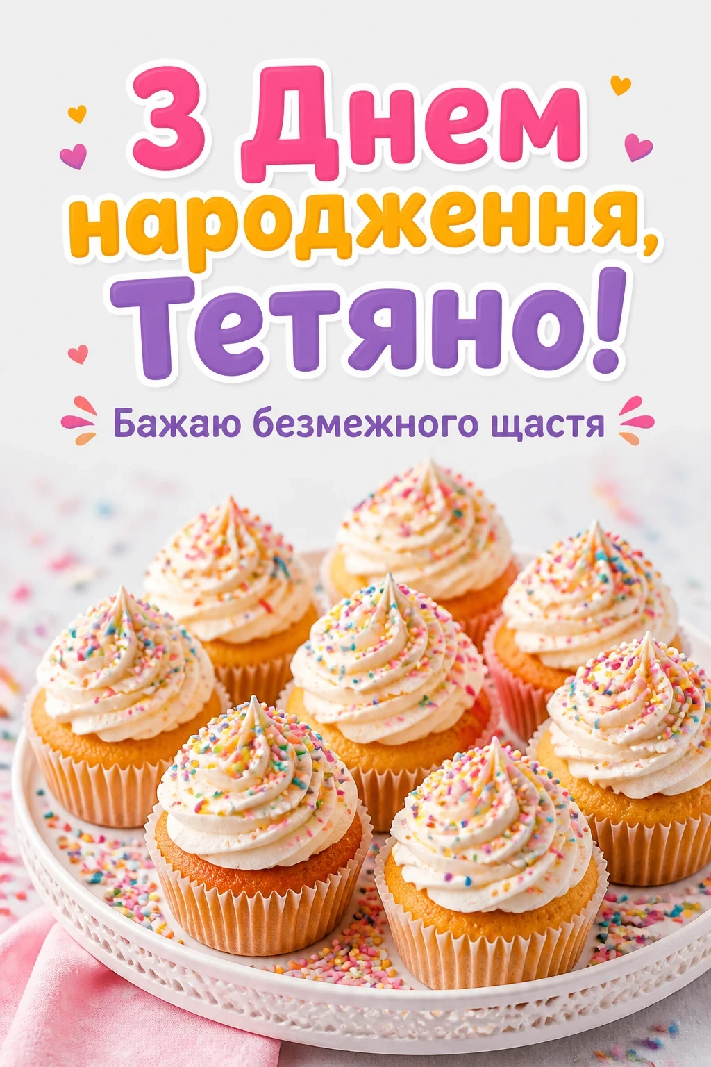 з днем народження тетяна