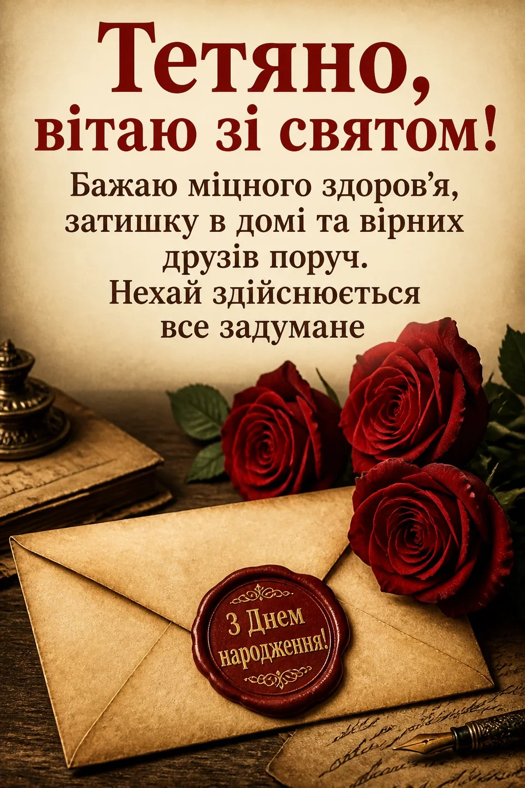 з днем народження тетяна