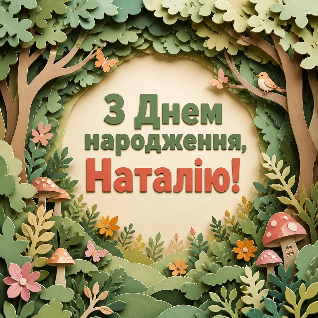 з днем народження наталія
