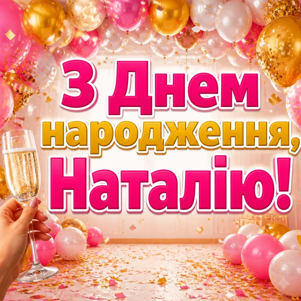 з днем народження наталія