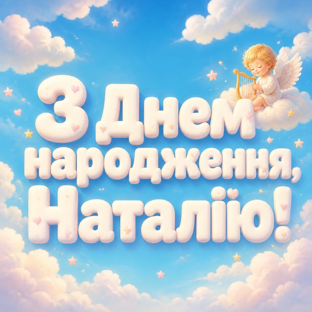 з днем народження наталія