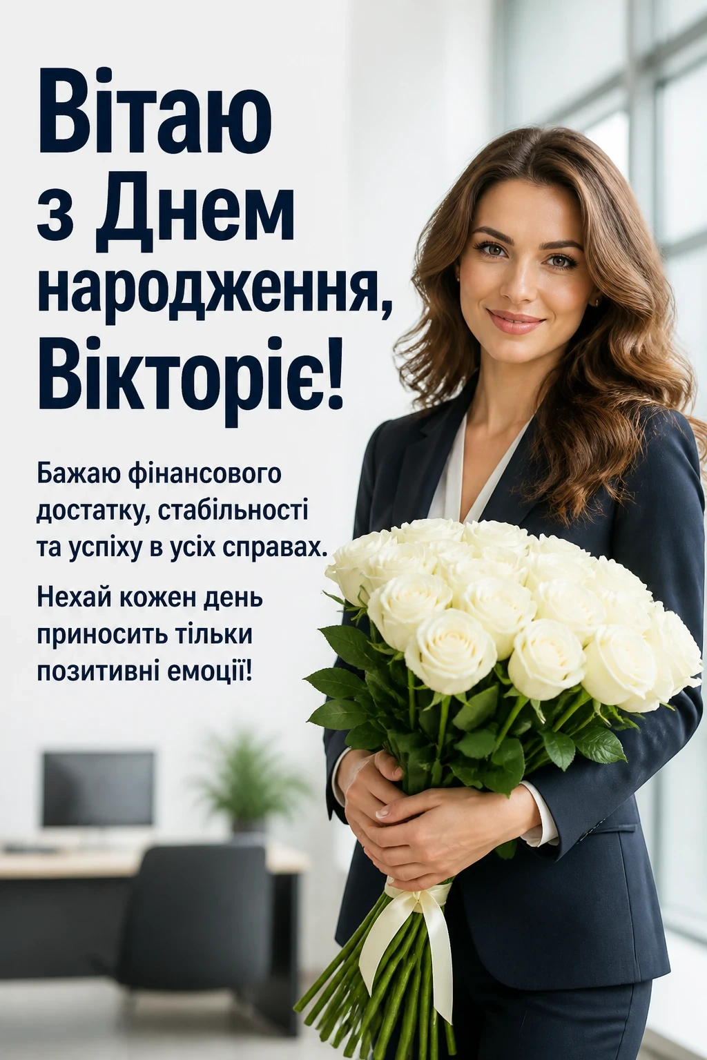 з днем народження вікторія