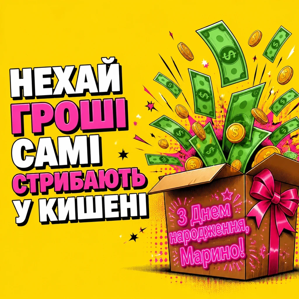 з днем народження марина