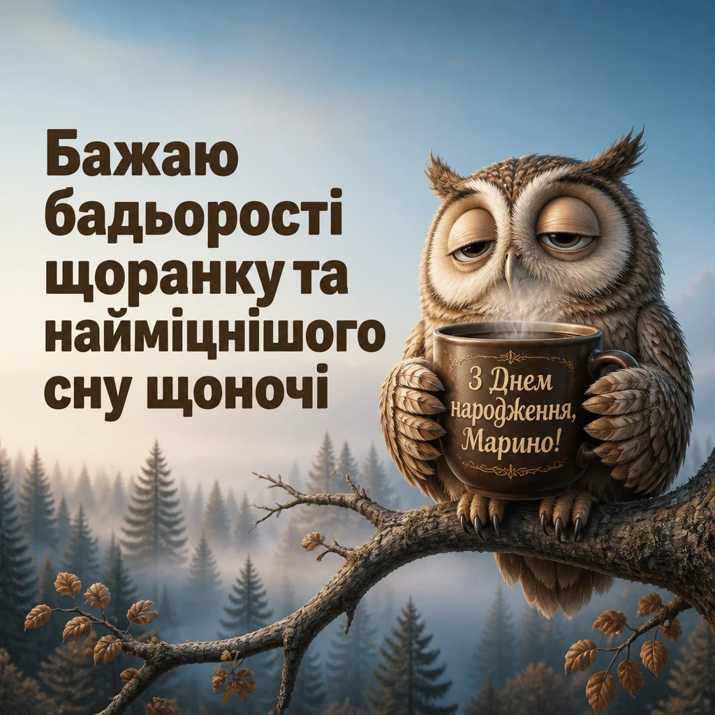 з днем народження марина