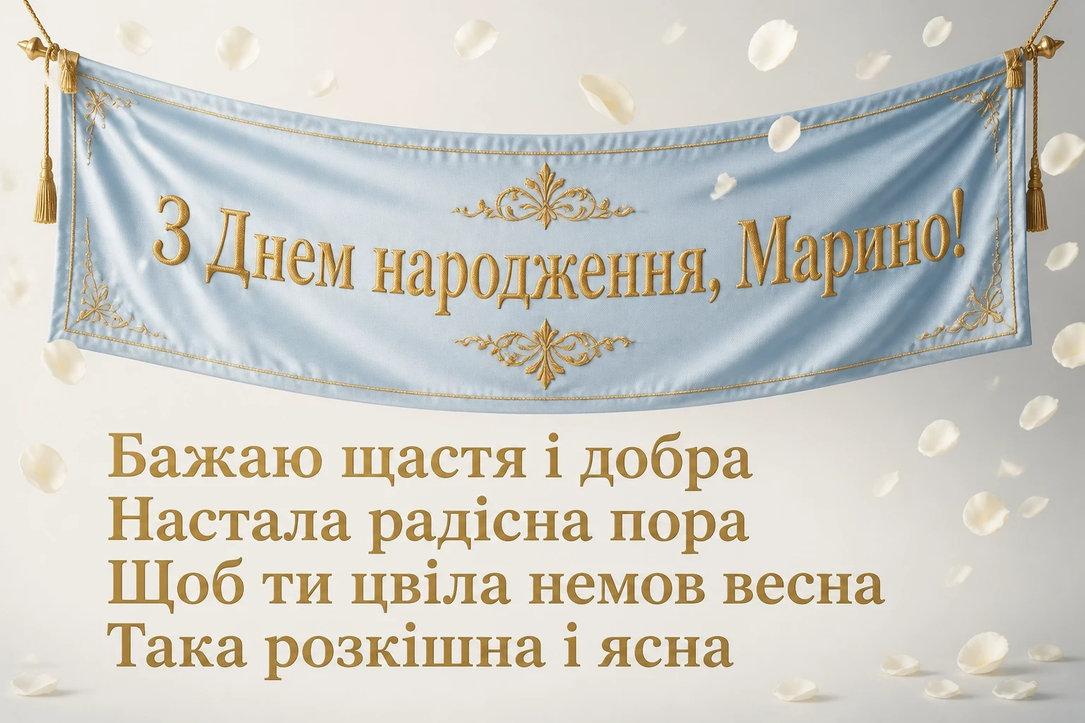 з днем народження марина