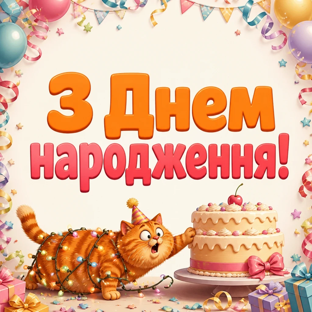 привітання з днем народження для жінок