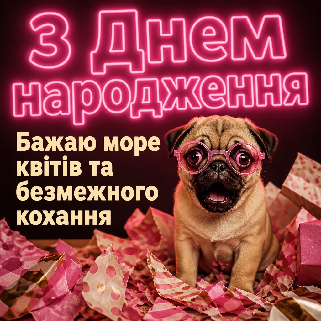 привітання з днем народження для жінок