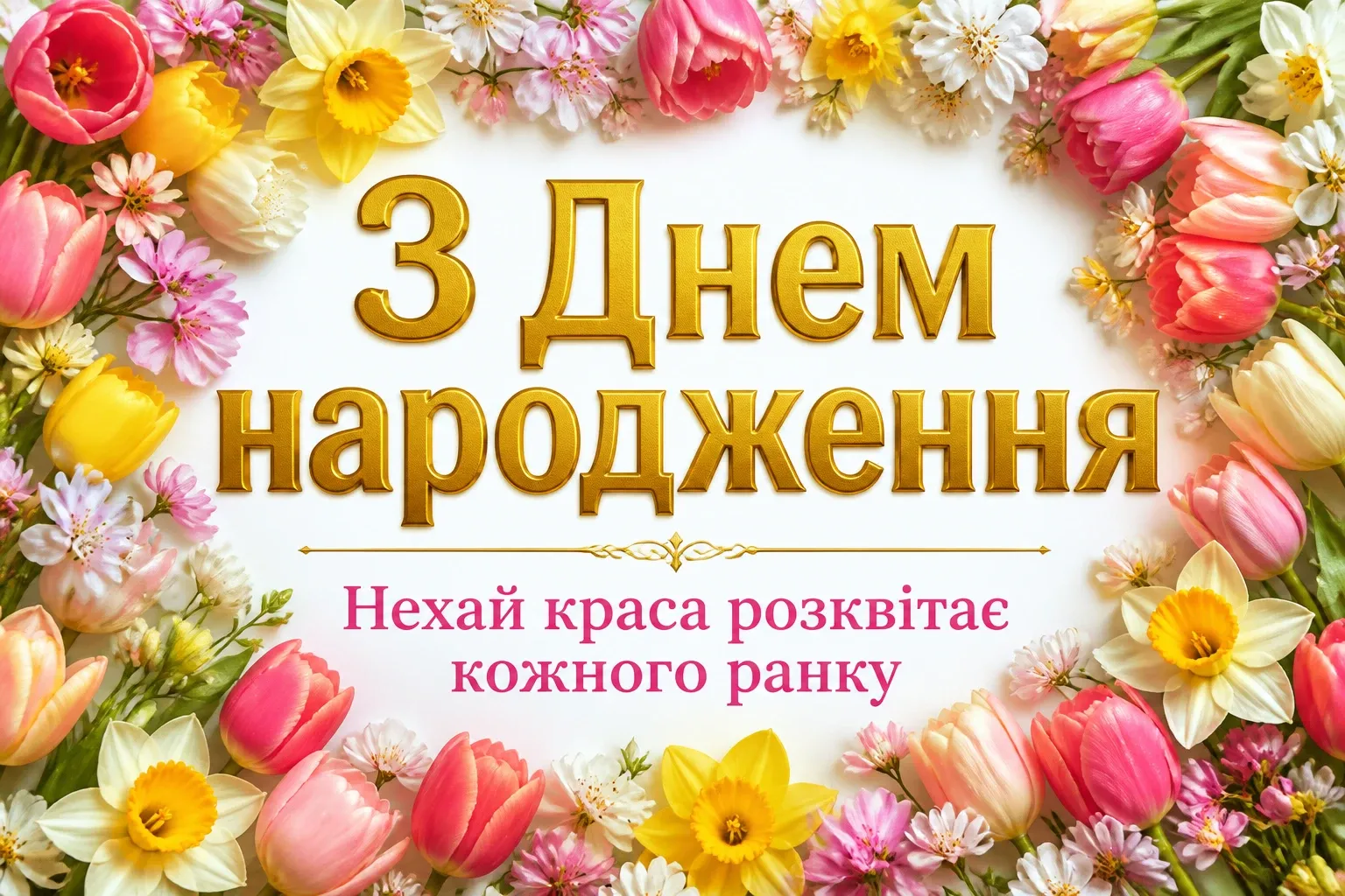 привітання з днем народження для жінок