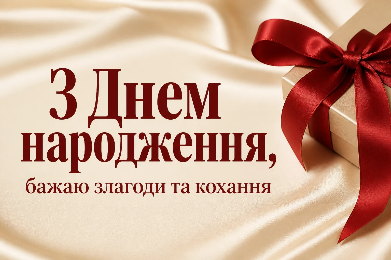 привітання з днем народження для жінок