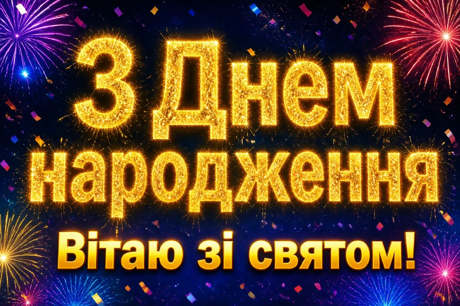 привітання з днем народження для жінок