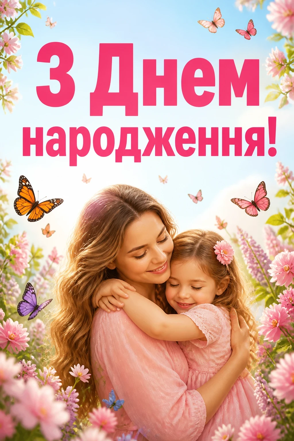 привітання з днем народження для жінок